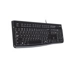 Logitech Keyboard K120 for Business tastiera Universale USB QWERTY Inglese Nero