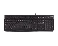 Logitech Keyboard K120 for Business teclado Universal USB QWERTY Inglés Negro