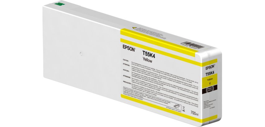 Epson Singlepack Yellow T55K400 UltraChrome HDX/HD 700ml