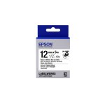 Epson Label Cartridge Iron on LK-4WBQ Black/White 12mm (5m)