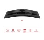 AOC E4 CU34E4CW écran plat de PC 86,4 cm (34") 3440 x 1440 pixels UltraWide Quad HD LED Noir