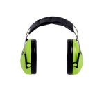 Casque anti-bruit 3m peltor enfant jusqu'a 27db coloris   vert neon