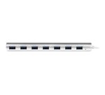 StarTech.com Hub USB à 7 Ports avec Ethernet, USB-A, Gigabit Ethernet/GbE, USB 5Gbps, Design Robuste, Alimentation par Bus, Hub USB 3.0 Portable pour Ordinateur Portable