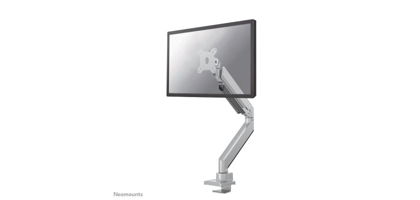 Neomounts NM-D775SILVER Support d'écran à fixer 10-32" - ressort à gaz - Topfix - arrêt 180°