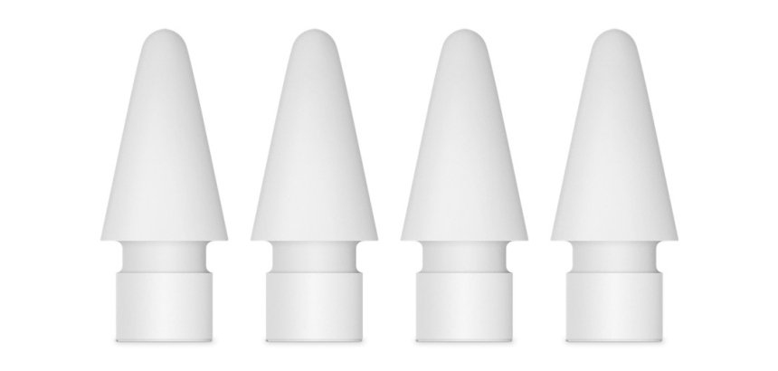 Apple MX763ZM/A Accessoire pour stylus Blanc 4 pièce(s)