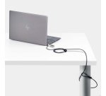 StarTech.com Antivol pour Ordinateur Portable Compatible Slot Noble Wedge ®, Câble de Verrouillage de 1,5m, Sécurité Antivol pour PC Portable, Câble en Acier Résistant aux Coupures, Combo Lock