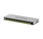 NETGEAR GS116EP Géré L2/L3 Gigabit Ethernet (10/100/1000) Connexion Ethernet, supportant l'alimentation via ce port (PoE) Gris