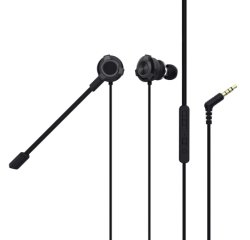 Auricolari - doppio  microfono staccabile - Nero - Trust