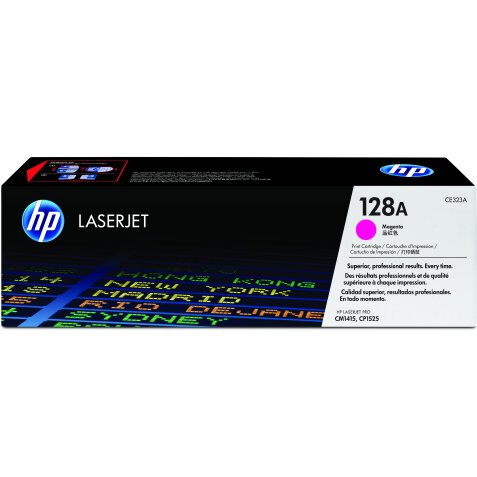 HP 128A toner LaserJet magenta authentique