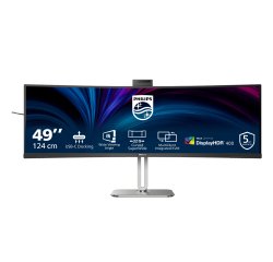 Philips 5000 series 49B2U5900CH/00 computer monitor 124 cm (48.8") 5120 x 1440 pixels Dual QHD LCD Black