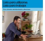 HP Teclado con cable retroiluminado multidispositivo 405