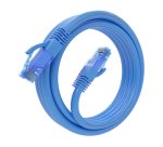 AISENS Cable De Red Latiguillo RJ45 Cat.6 UTP AWG26 CCA, Azul, 3.0 m