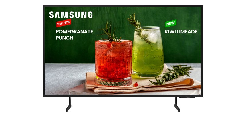 Samsung BE85D-H Écran plat de signalisation numérique 2,16 m (85") LED Wifi 4K Ultra HD Noir Tizen 16/7