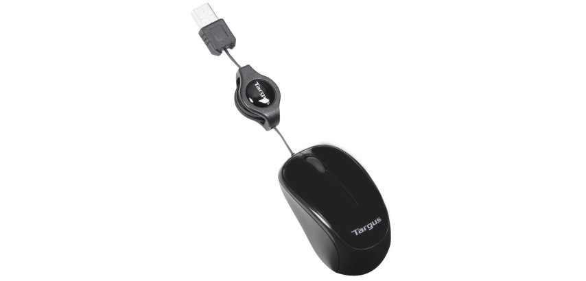 Targus AMU75EU mouse Travel Ambidextrous USB Type-A Blue Trace 1000 DPI