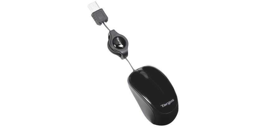 Targus AMU75EU mouse Travel Ambidextrous USB Type-A Blue Trace 1000 DPI