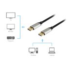 Equip 119265 Cavo DisplayPort 1.4 Premium, 5,0 m, 8K/60Hz