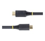 StarTech.com Câble HDMI Haut Débit de 5m Certifié Premium, 4K 60Hz/1440p 144Hz, HDR10/HDCP 2.2/ARC, 18Gbps, Cordon HDMI 2.0 UHD pour TV/Moniteur/Affichage, Gaine TPE