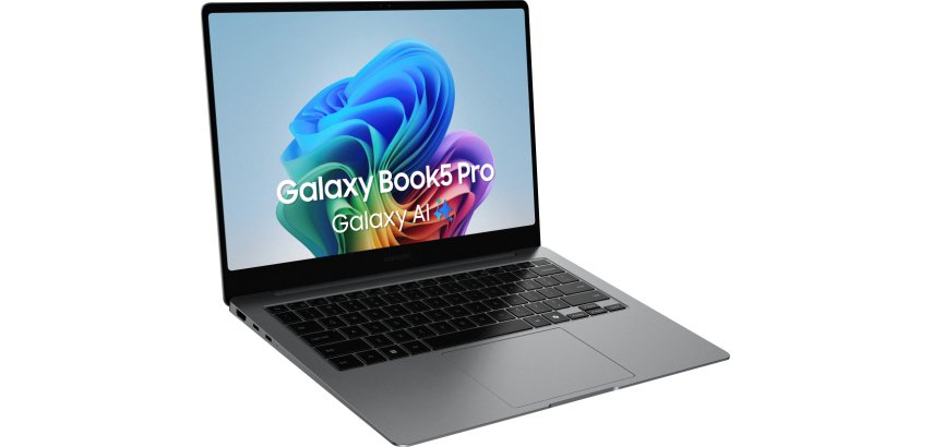Samsung Galaxy Book5 Pro Intel Core Ultra 7 256V Laptop 35,6 cm (14") Touchscreen WQXGA+ 16 GB LPDDR5x-SDRAM 512 GB SSD Wi-Fi 7 (802.11be) Windows 11 Home Grijs