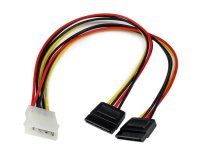 StarTech.com Adaptador Cable Divisor Molex 4 Pines a SATA - 2x Hembra SATA y 1x Macho LP4