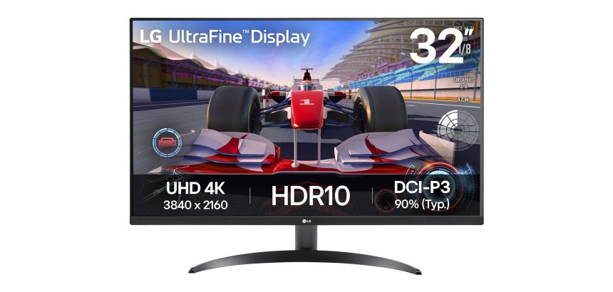LG 32UR500K-B écran plat de PC 80 cm (31.5") 3840 x 2160 pixels 4K Ultra HD LCD Noir