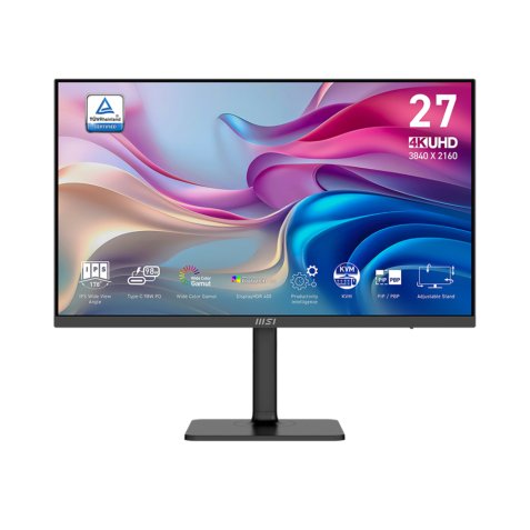 MSI Modern MD272UPHG computer monitor 68.6 cm (27") 3840 x 2160 pixels 4K Ultra HD Black