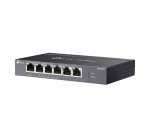 TP-Link Omada DS106GPP commutateur réseau Non-géré Gigabit Ethernet (10/100/1000) Connexion Ethernet, supportant l'alimentation via ce port (PoE) Noir