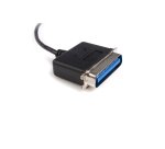 Cable de 1,8m Adaptador de Impresora Paralelo Centronics a USB A, 1,9 m, Centronics, USB A, Macho/Macho, Negro, 200 g