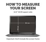 Fellowes PrivaScreen 35.6 cm (14") Laptop Frameless display privacy filter
