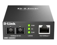 D-Link DMC-G02SC/B convertisseur de support réseau 1000 Mbit/s Multimode