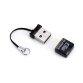Integral INCRMSDMINIUSB lecteur de carte mémoire USB 2.0 Noir