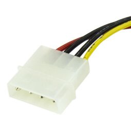 Cable Adaptador de 15cm de Alimentación MOLEX LP4 4 Pines a SATA 15 Pines