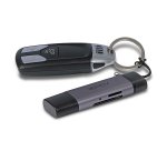 Lindy 43335 lector de tarjeta USB 3.2 Gen 1 (3.1 Gen 1) Type-A/Type-C Negro, Gris
