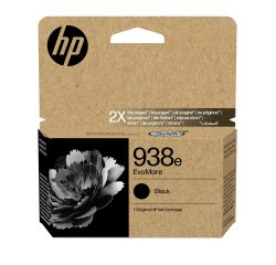 HP 938e Cartouche d’encre authentique Noir EvoMore