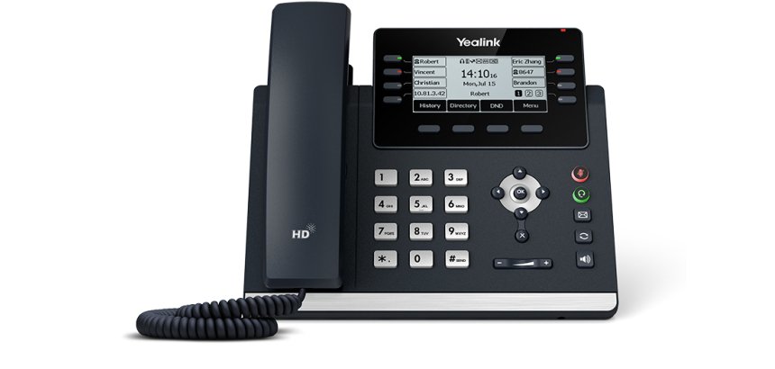 Yealink SIP-T43U IP phone Grey 12 lines LCD Wi-Fi