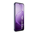 OPPO A6x AI Smartphone, doppia fotocamera 13MP+QVGA, Selfie 5MP, Display 6.75” 120HZ IPS HD+, 6100mAh, RAM 4GB(Esp1GB/2GB/4GB)+ROM 128GB [Versione Italia], Black Purple