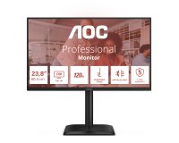 AOC E4 24E4CV écran plat de PC 60,5 cm (23.8") 1920 x 1080 pixels Full HD LED Noir