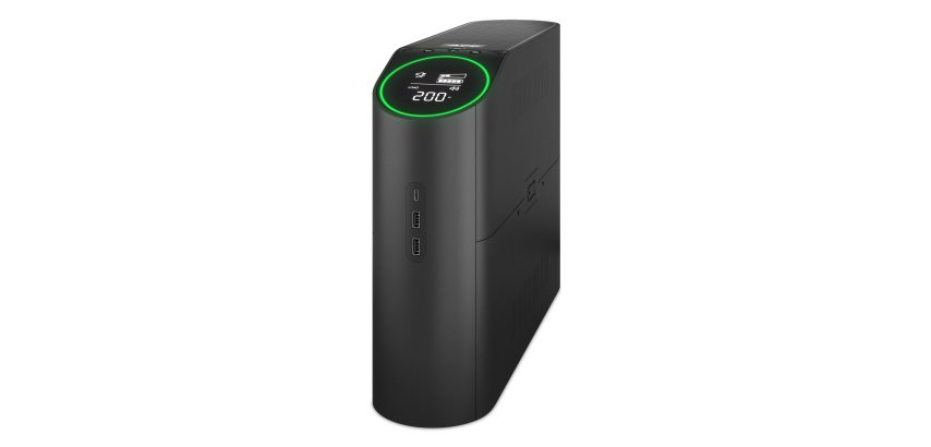 APC Back-UPS Pro BGM2200B-GR - 2200VA/1320W, 4 salidas Schuko y 2 salidas C13, 3 cargadores USB, puerto de datos USB