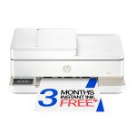 HP ENVY 6520e Wireless All-in-One Color Printer, Instant Ink; Photo printing