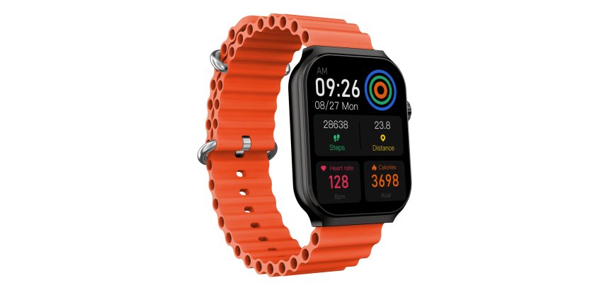 Celly TRAINERULTRABK Relojes inteligentes y deportivos 5,13 cm (2.02") Digital 320 x 320 Pixeles Pantalla táctil Negro