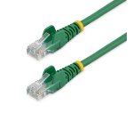 StarTech.com 1m Cat5e RJ45 UTP Netzwerkkabel Snagless - Cat 5e Patchkabel - Grün