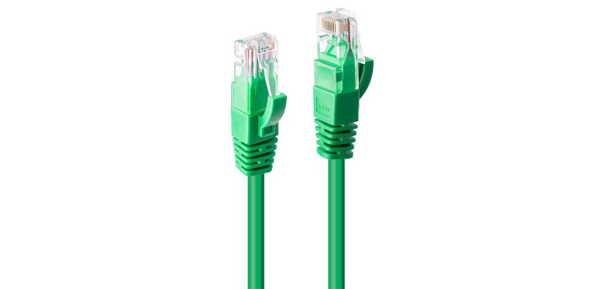 Lindy 48047 cable de red Verde 1 m Cat6 U/UTP (UTP)
