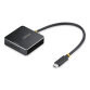 StarTech.com Lector Portátil USB-C de Tarjetas de Memoria SD Express 7.1 - Grabador USB Tipo C de Tarjetas de Memoria SD Express 7.1 - Compatible con Cualquier Sistema Operativo