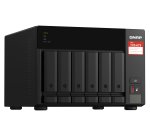 QNAP TVS-675 NAS Tower ZhaoXin KaiXian KX-6000 KX-U6580 8 Go DDR4 0 To QuTS hero Noir