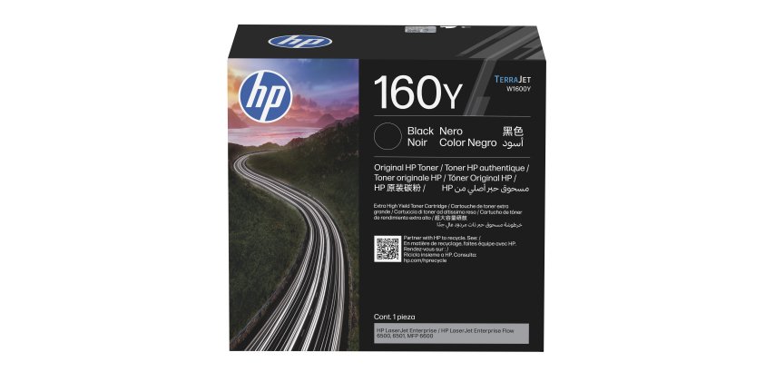 HP Cartucho de Tóner Original LaserJet 160Y negro