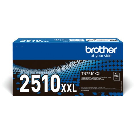 Brother TN2510XXL cartucho de tóner 1 pieza(s) Original Negro