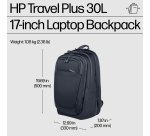 HP Travel Plus 30L 17-inch Laptop Backpack