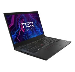Teqcycle Lenovo Thinkpad T14s G2 Intel® Core™ i5 i5-1145G7 Ordinateur portable 35,6 cm (14") Full HD 16 Go LPDDR4x-SDRAM 256 Go SSD Windows 11 Pro Noir Français