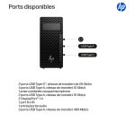 HP Z2 Tower G1i Intel Core Ultra 7 265K 32 Go DDR5-SDRAM 1 To SSD Windows 11 Pro Station de travail AI Workstation, AI PC Noir