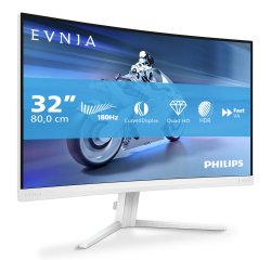 Philips Evnia 5000 32M2C5501/00 écran plat de PC 80 cm (31.5") 2560 x 1440 pixels Quad HD LCD Blanc
