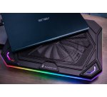 SureFire Bora X1 base di raffreddamento per laptop 43,2 cm (17") 750 Giri/min Nero